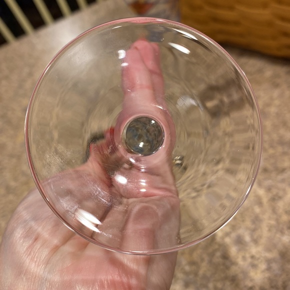 Milano Collection Set of 2 Flute Glasses Vivid Color Swirls with Gold - Picture 12 of 17